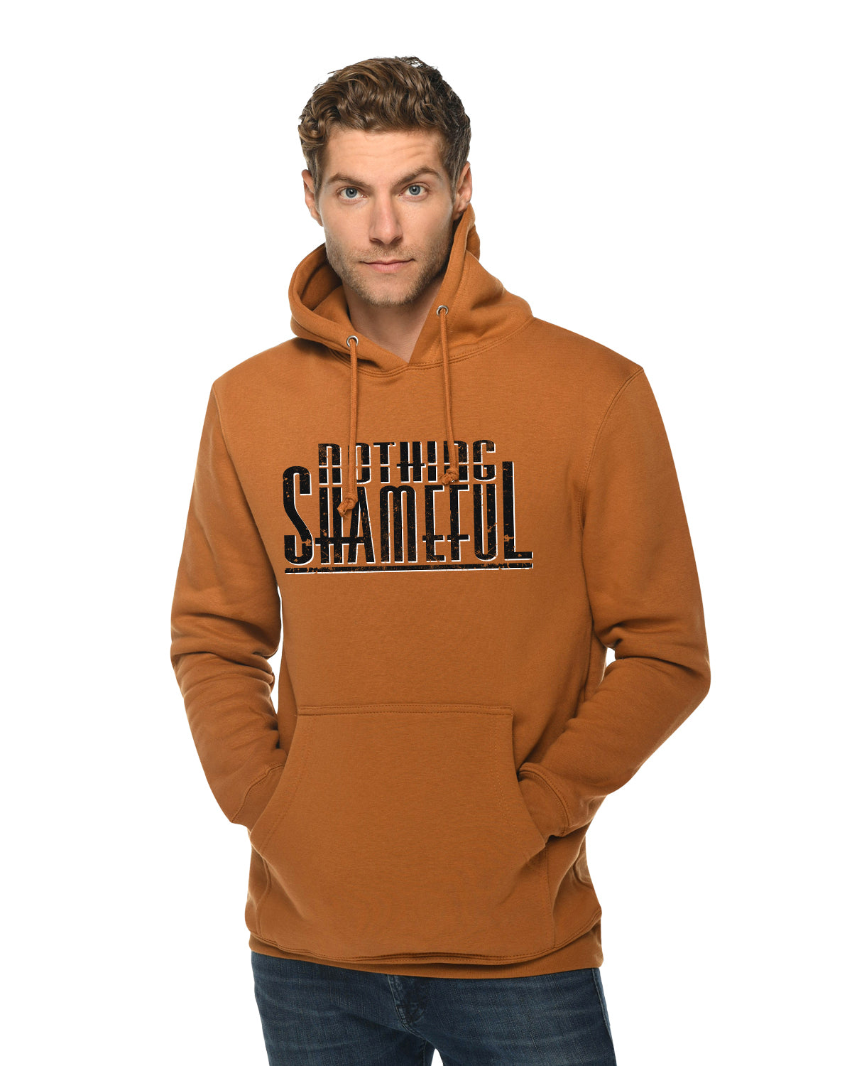 Logo Hoodie Sweatshirt - Meerkat Brown