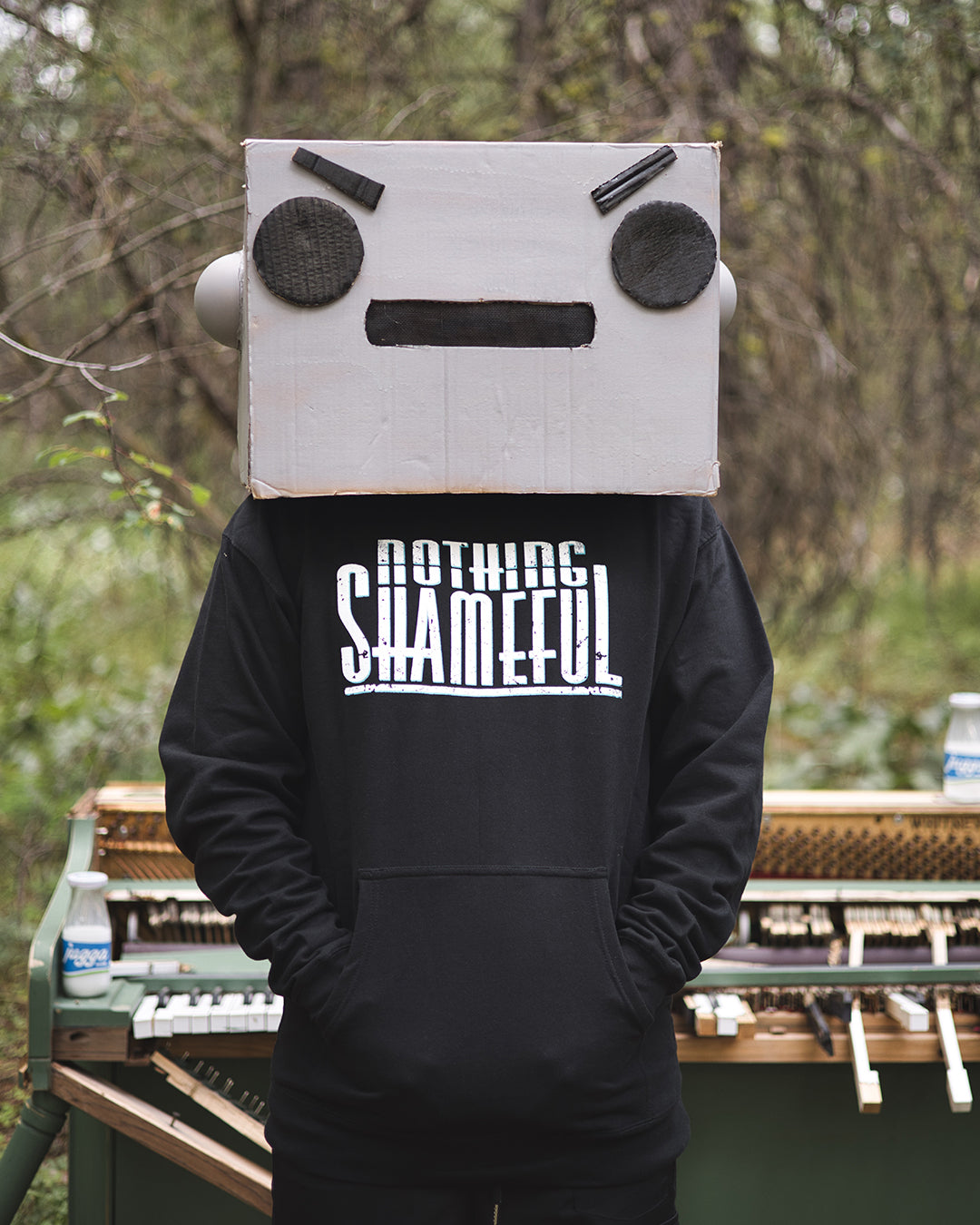 Logo Hoodie Sweatshirt - Black