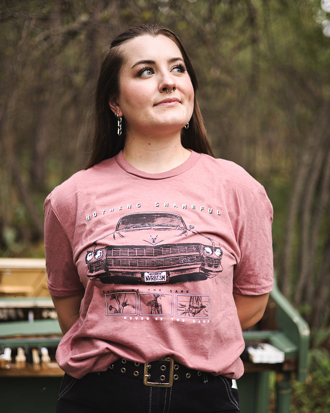 Cadillac T-Shirt - Heather Pink